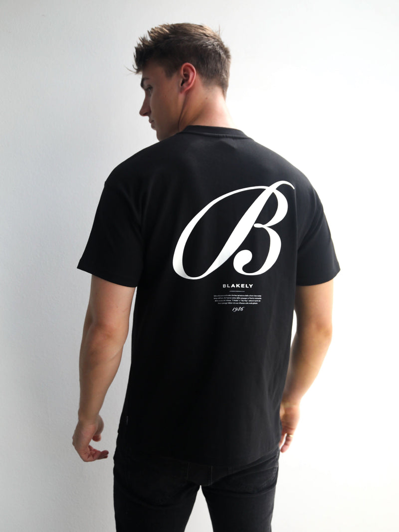 Vita Relaxed T-Shirt - Black