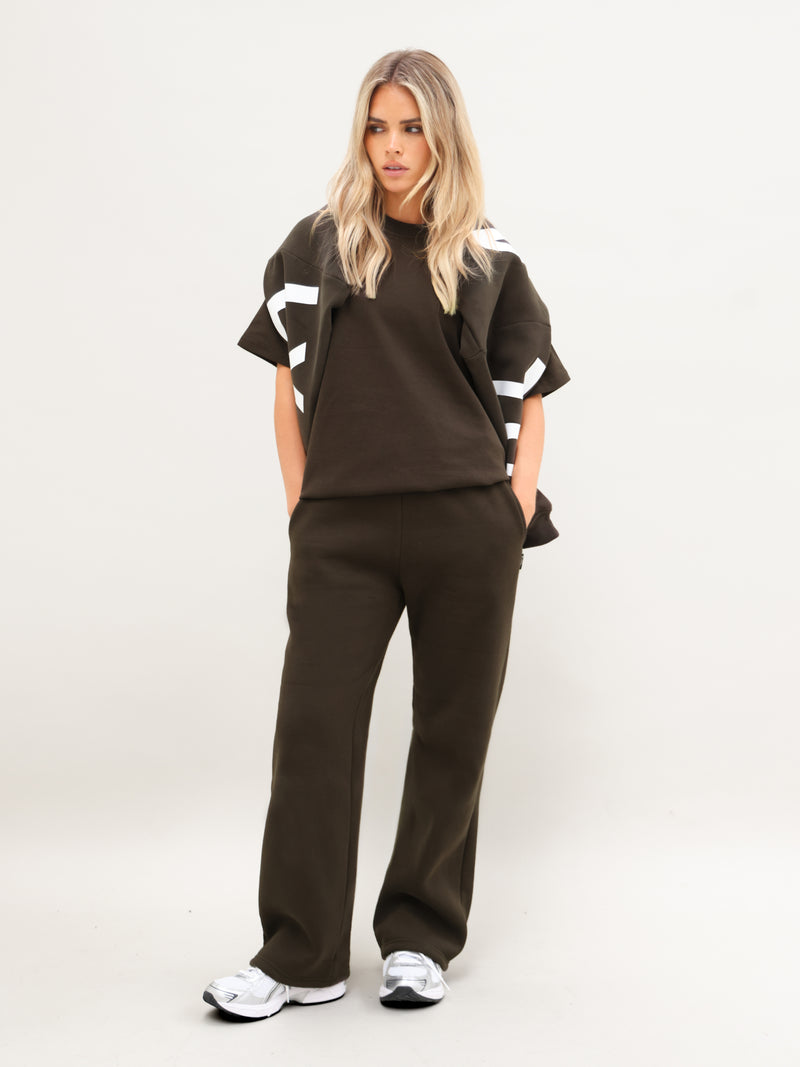 Isabel Oversized T-Shirt - Deep Brown