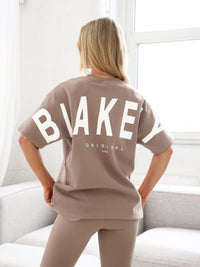 Isabel Oversized T-Shirt - Soft Brown