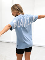 Isabel Oversized T-Shirt - Ice Blue