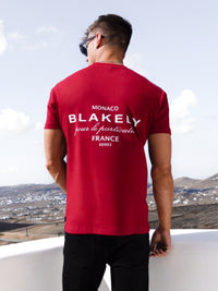 Monaco Relaxed T-Shirt - Red