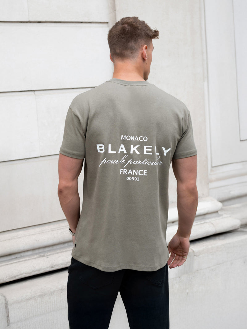 Monaco Relaxed T-Shirt - Safari Green