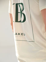 Riviera Initial Relaxed T-Shirt - Ivory