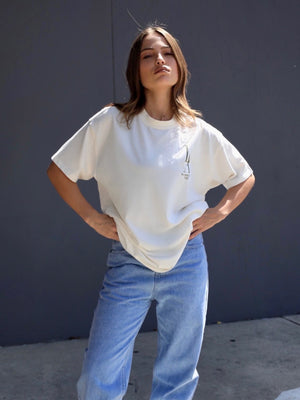 Studio Relaxed T-Shirt - Ivory
