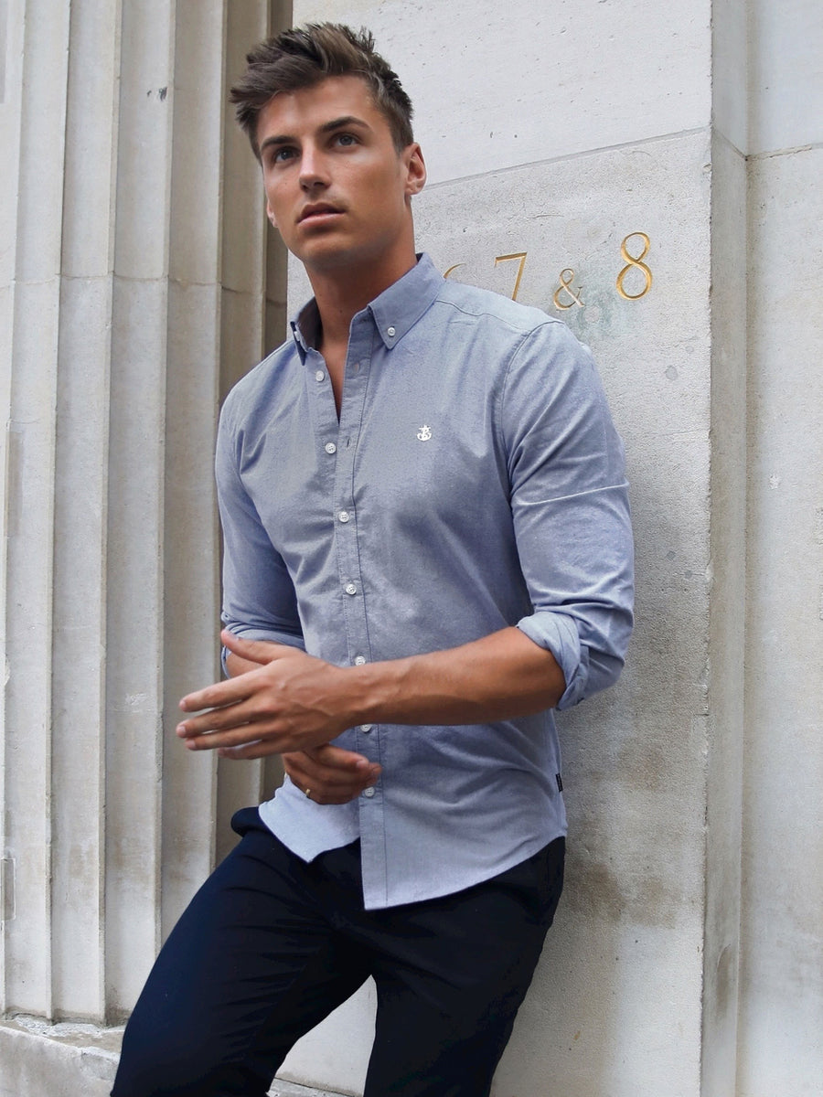 Buy Blakely Grey Lisbon Shirt | Free delivery on orders over £70 ...