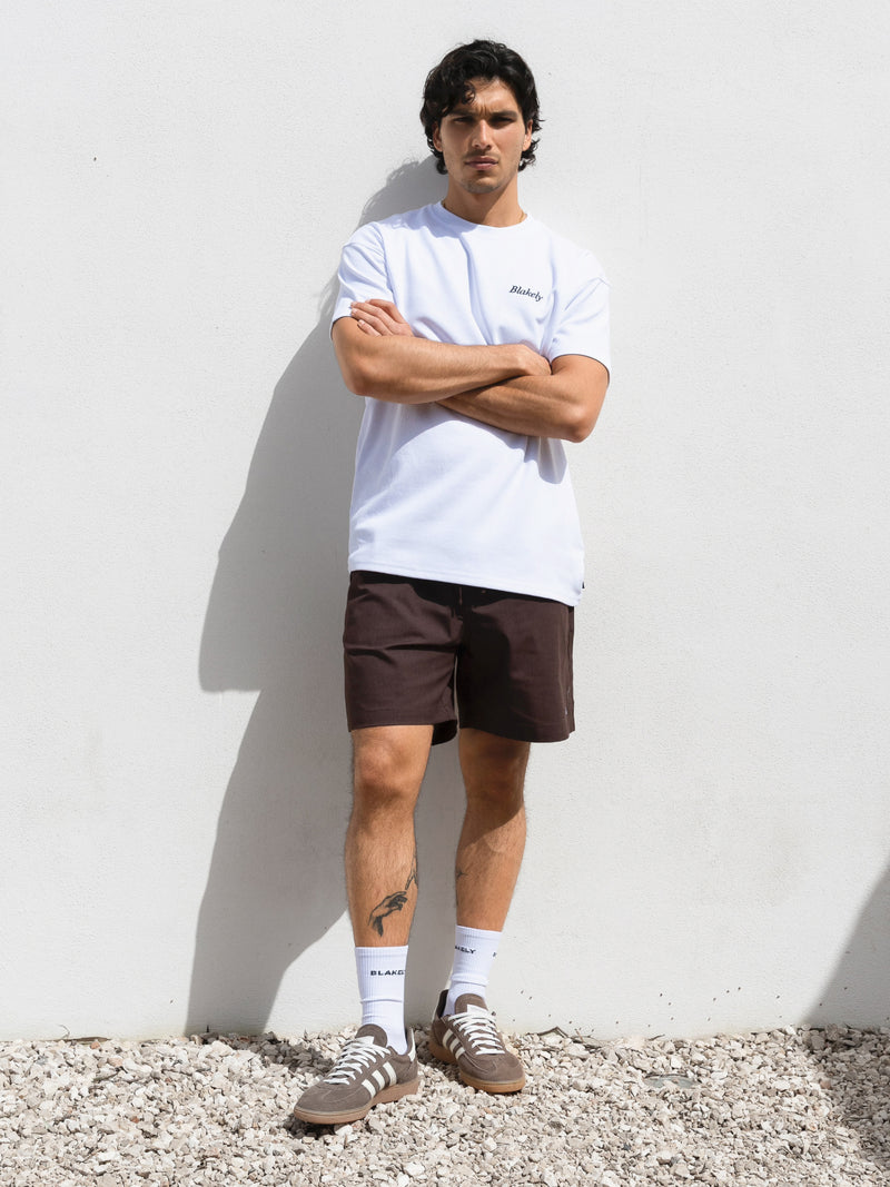 Coconut Print Relaxed T-Shirt - White