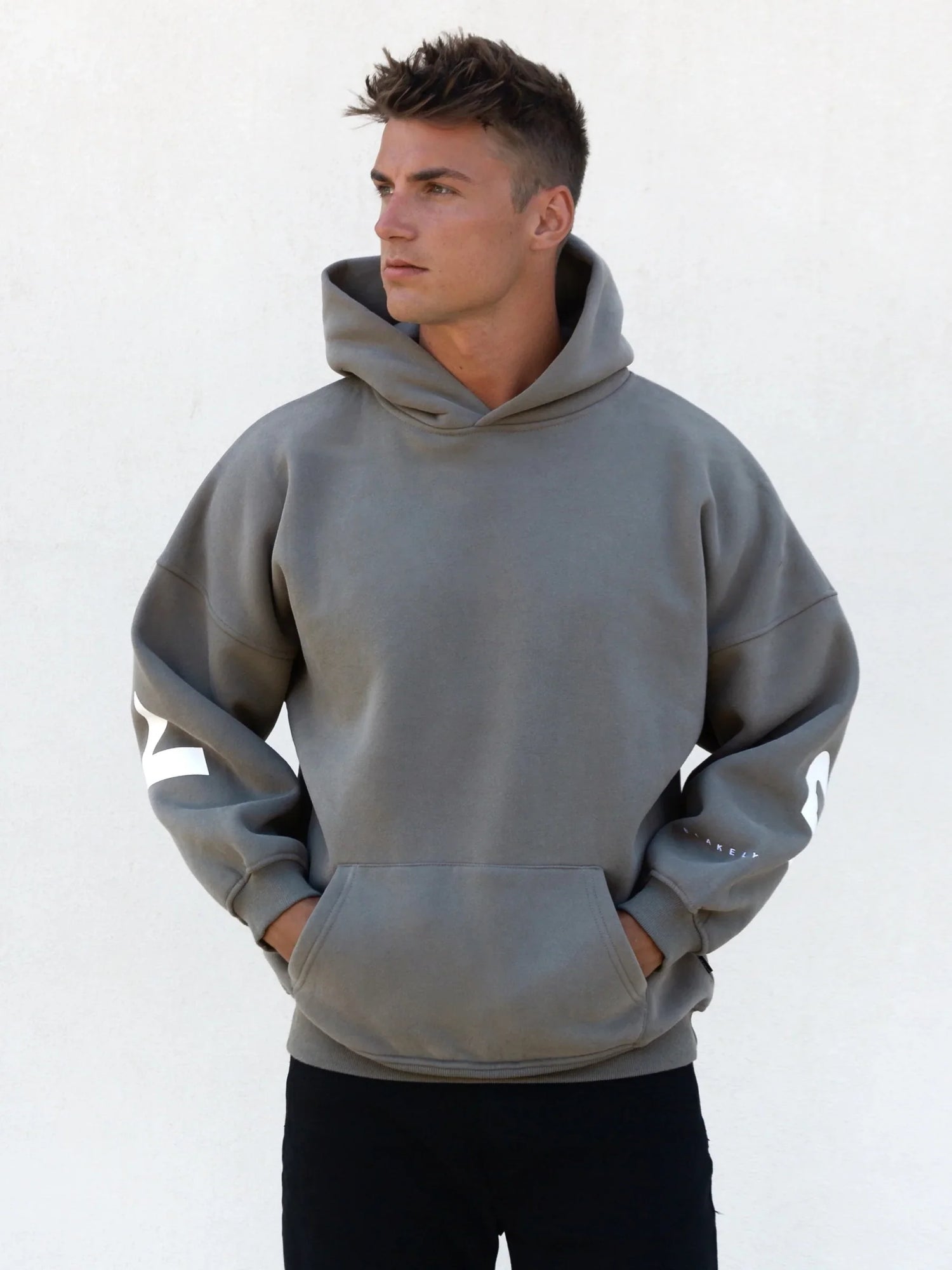 Zayd Relaxed Hoodie - Safari Green