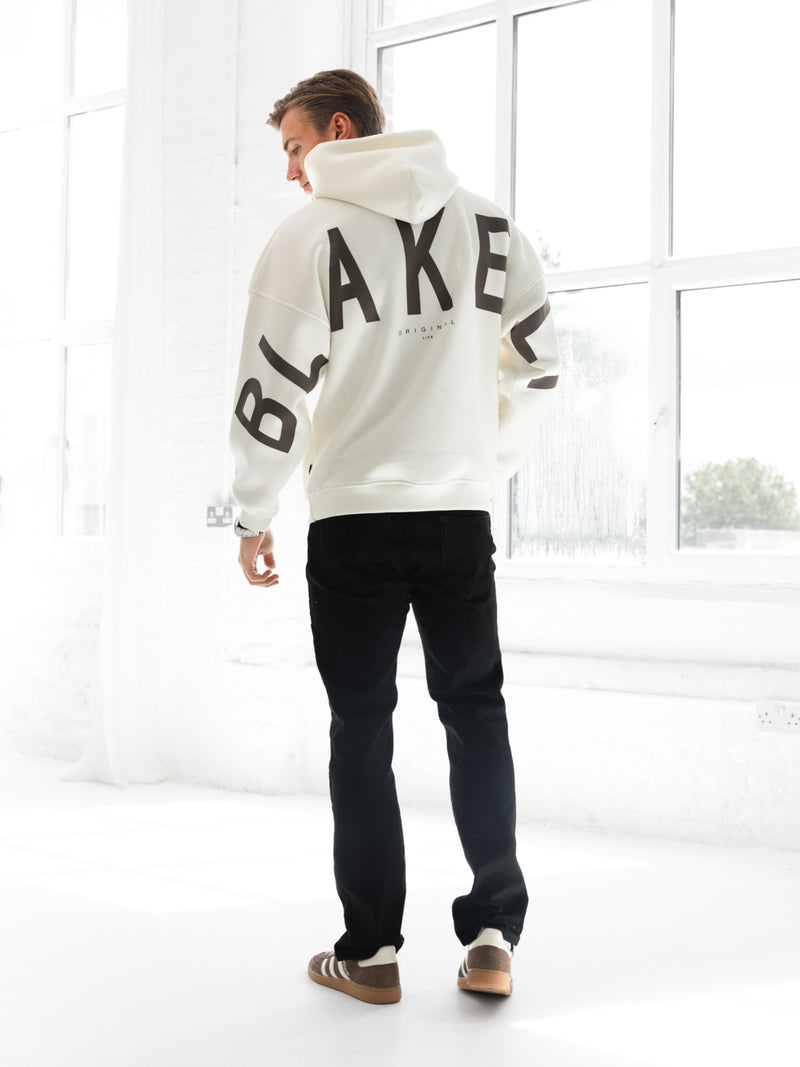 Idris Oversized Hoodie - Off White