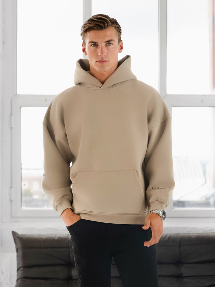 Idris Oversized Hoodie - Tan