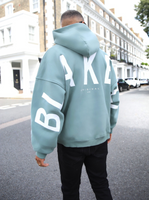 Idris Oversized Hoodie - Sage Green