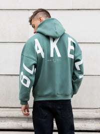 Idris Oversized Hoodie - Vintage Green
