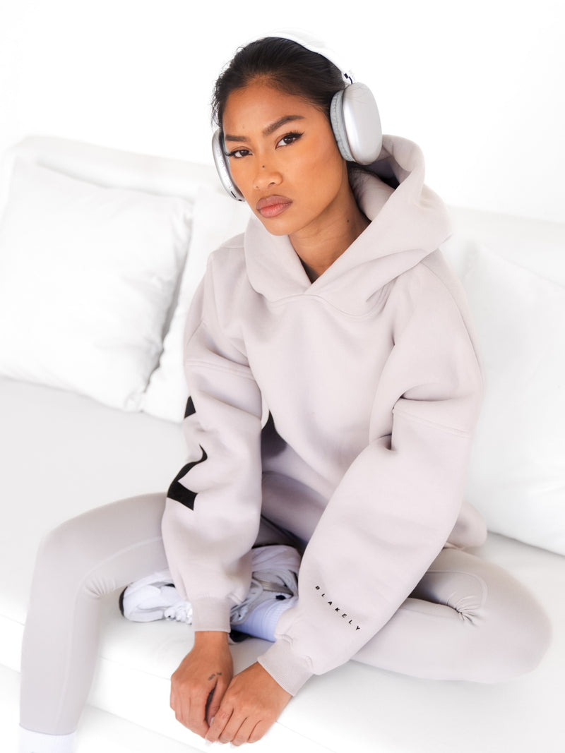 Isabel Oversized Hoodie - Stone