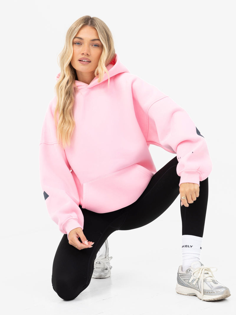 Isabel Oversized Hoodie - Powder Pink