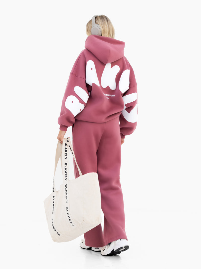 Cloud Isabel Oversized Hoodie - Dark Berry