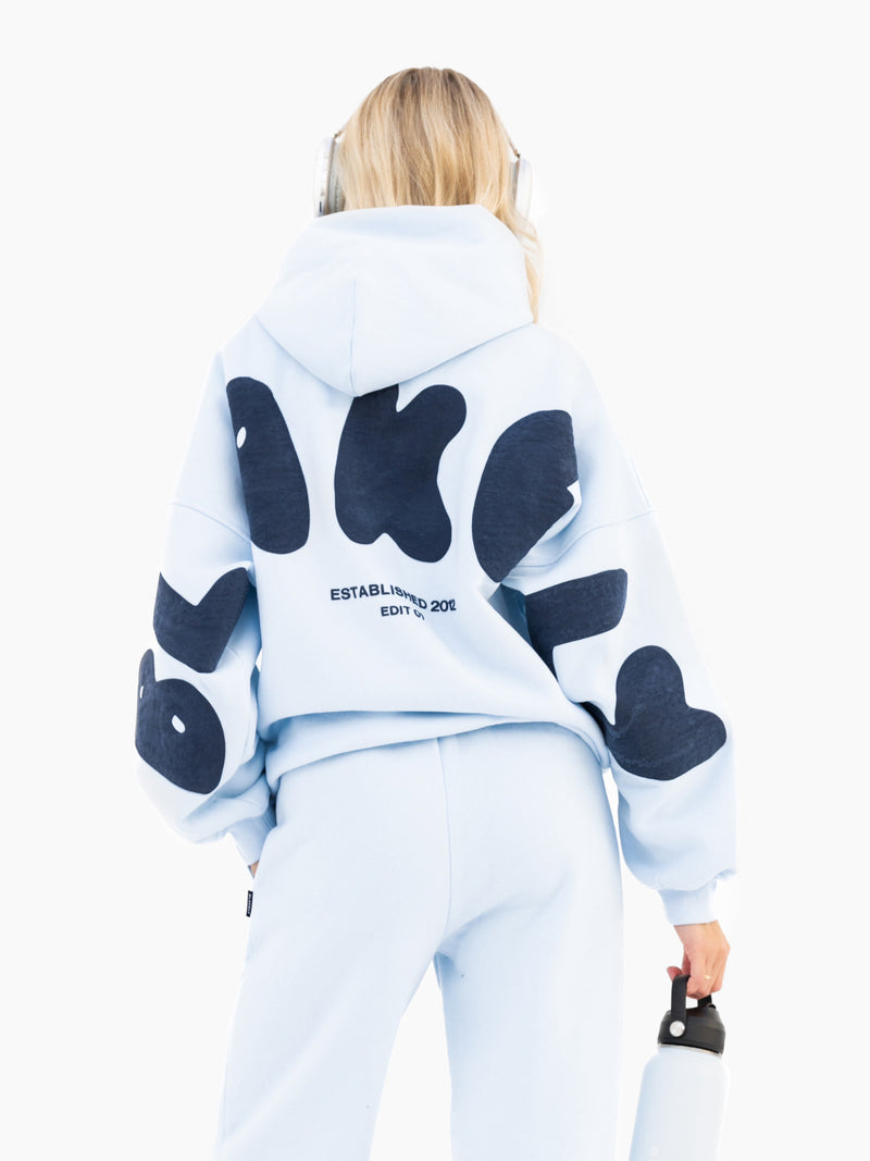 Cloud Isabel Oversized Hoodie - Soft Blue
