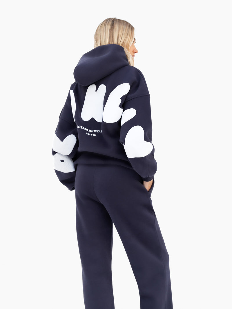 Cloud Isabel Oversized Hoodie - True Navy
