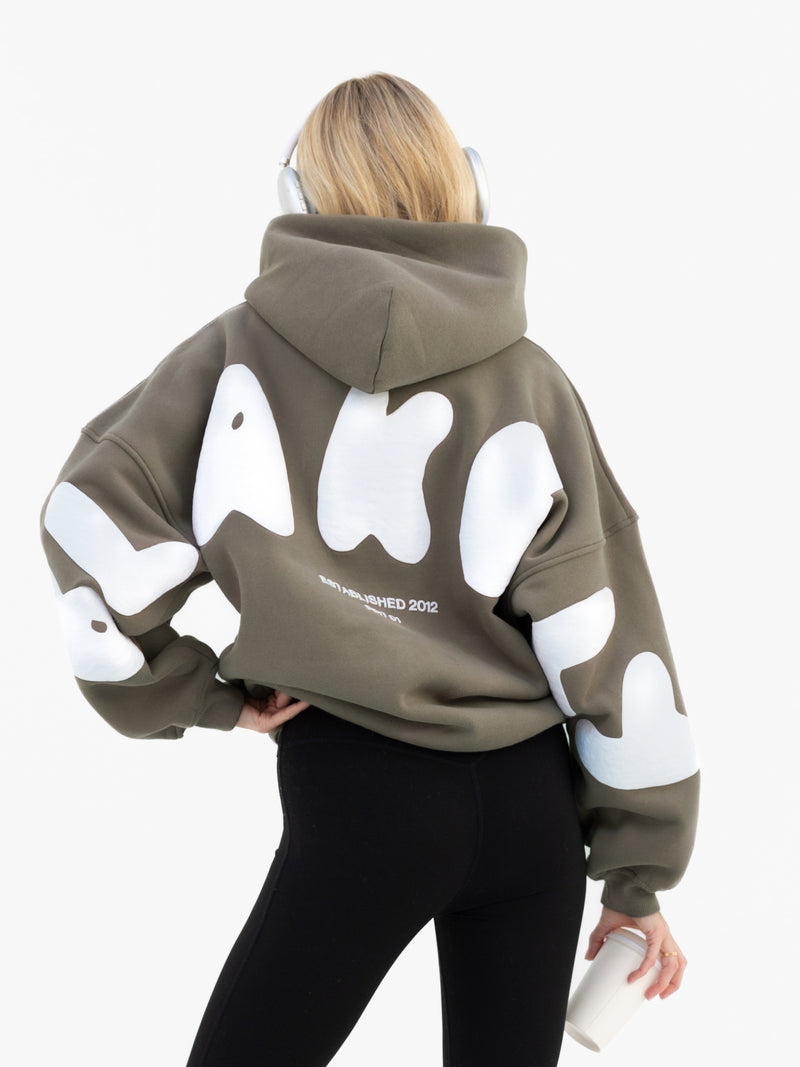 Cloud Isabel Oversized Hoodie - Safari Green