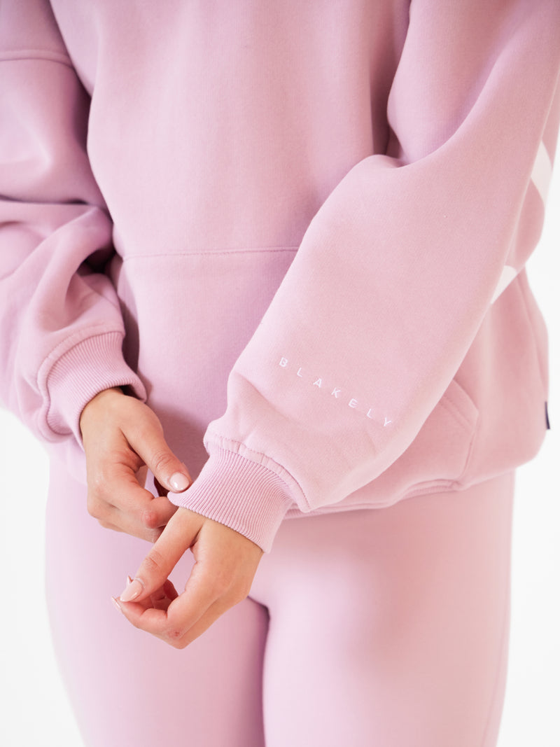 Isabel Oversized Hoodie - Vintage Pink