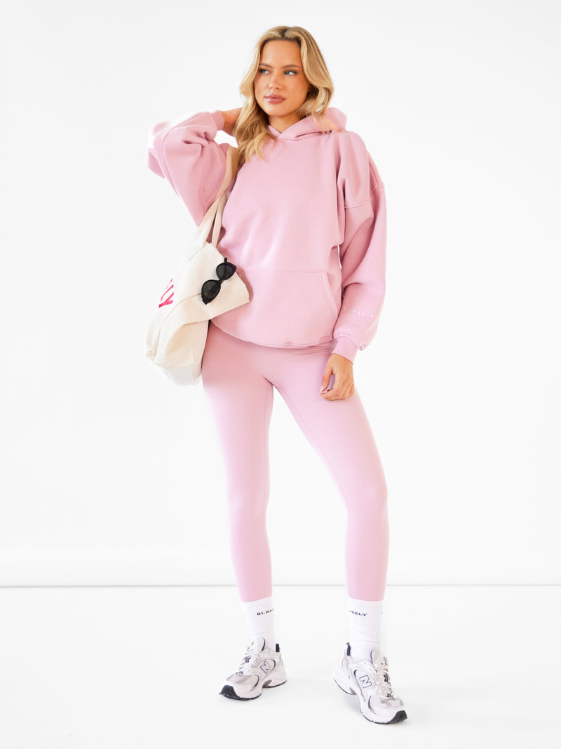 Isabel Oversized Hoodie - Vintage Pink