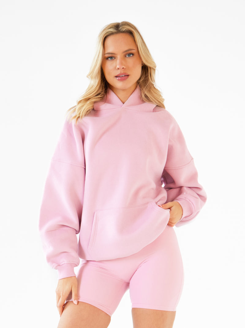 Isabel Oversized Hoodie - Vintage Pink