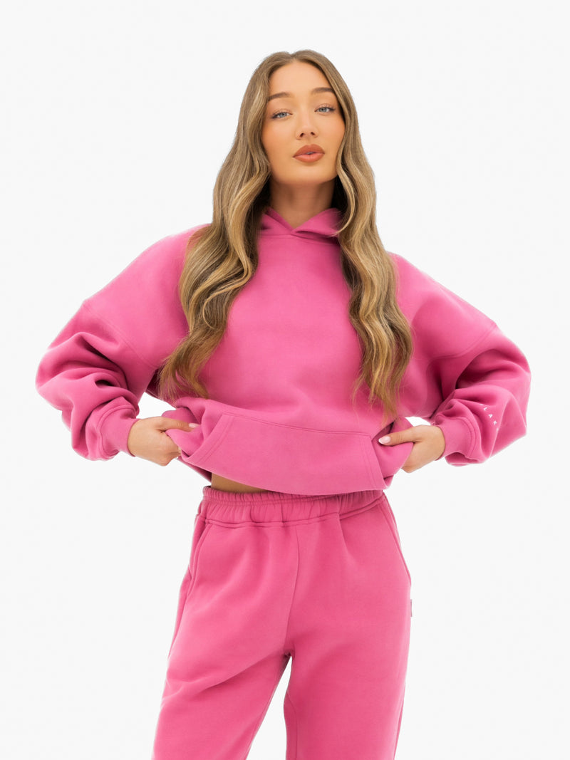 Isabel Oversized Hoodie - Hot Pink