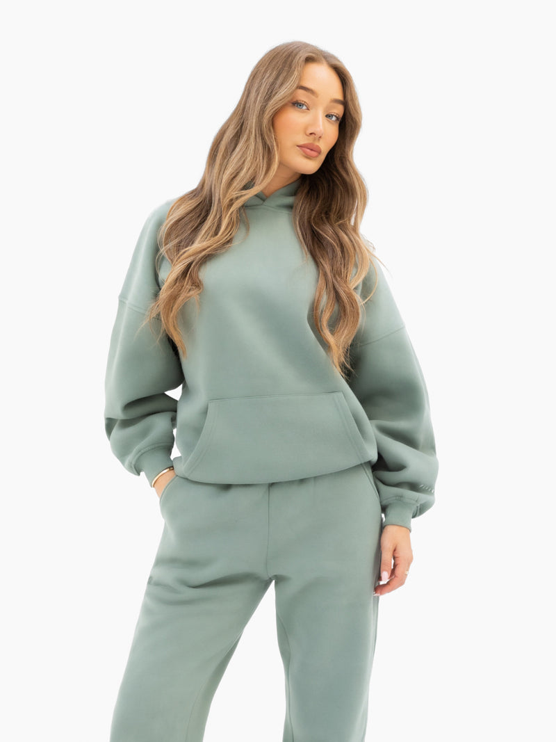 Isabel Oversized Hoodie - Sage Green