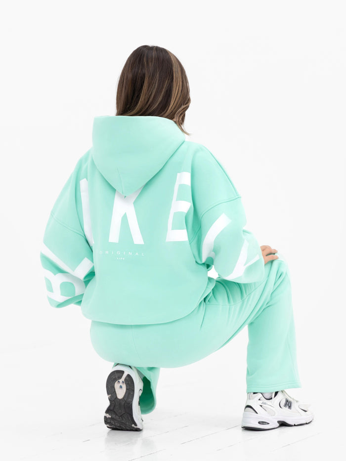 Isabel Oversized Hoodie - Bright Mint