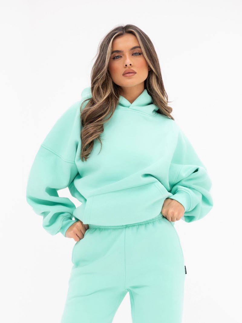 Isabel Oversized Hoodie - Bright Mint