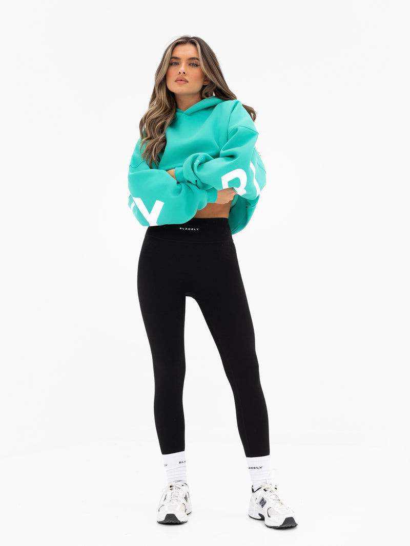 Isabel Oversized Hoodie - Turquoise