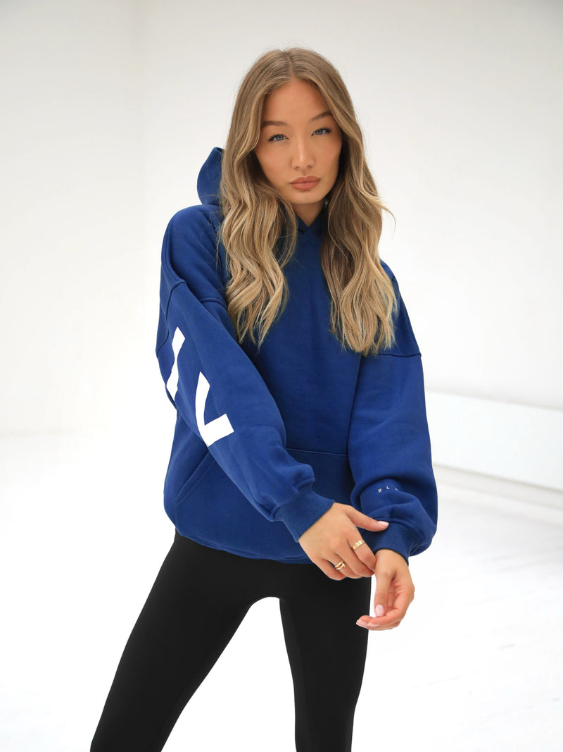 Isabel Oversized Hoodie - Midnight Blue