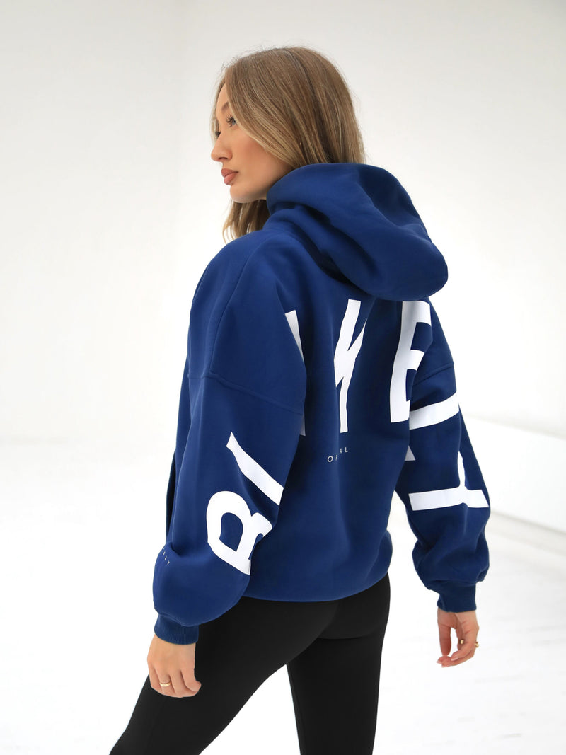 Isabel Oversized Hoodie - Midnight Blue