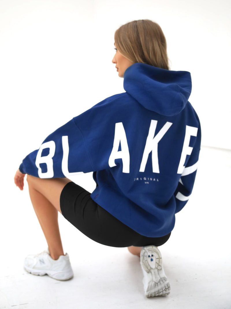 Isabel Oversized Hoodie - Midnight Blue