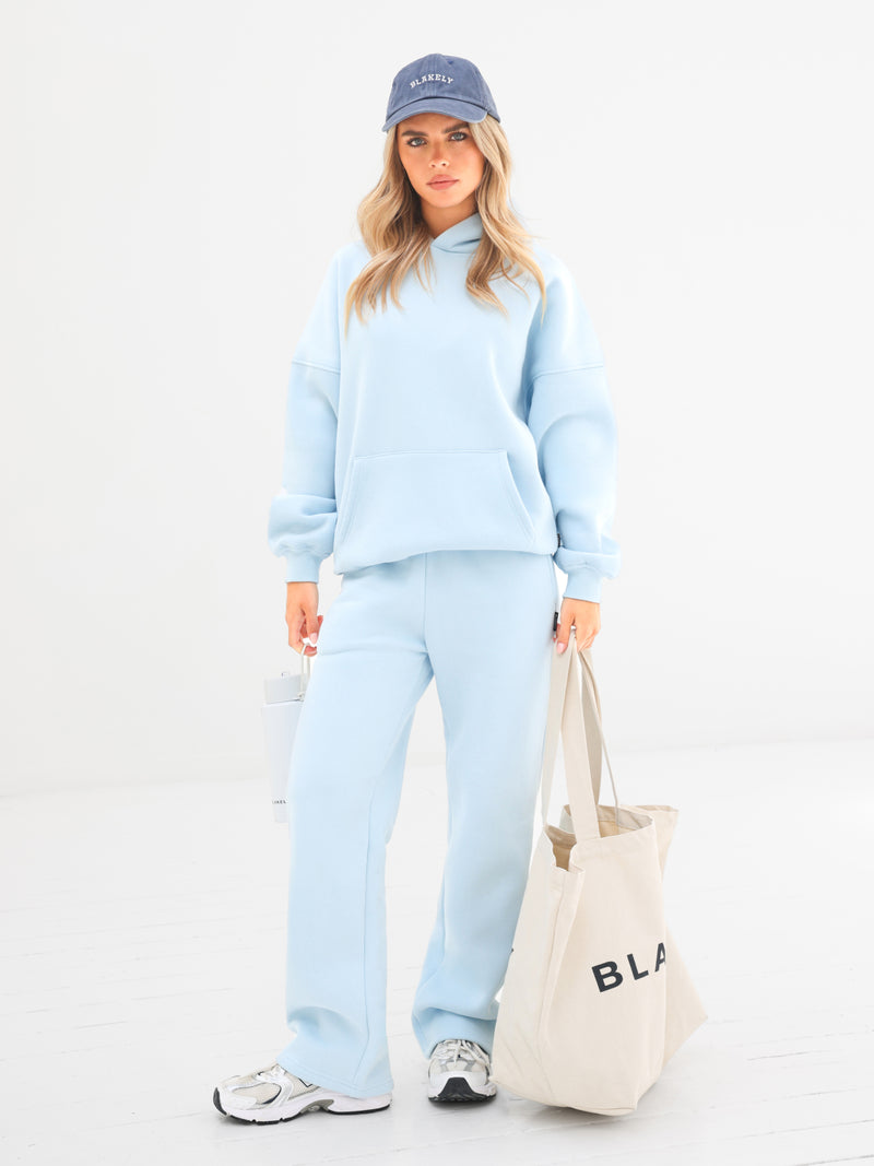 Isabel Oversized Hoodie - Baby Blue