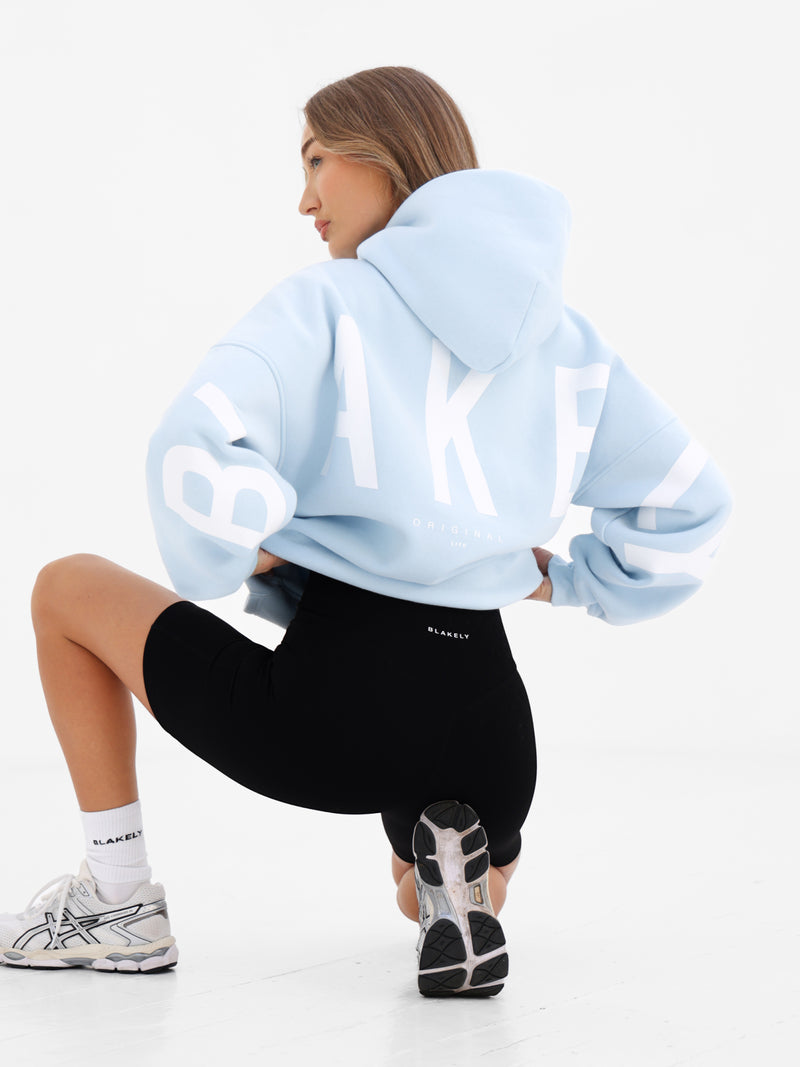 Isabel Oversized Hoodie - Baby Blue