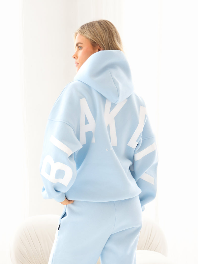 Isabel Oversized Hoodie - Baby Blue
