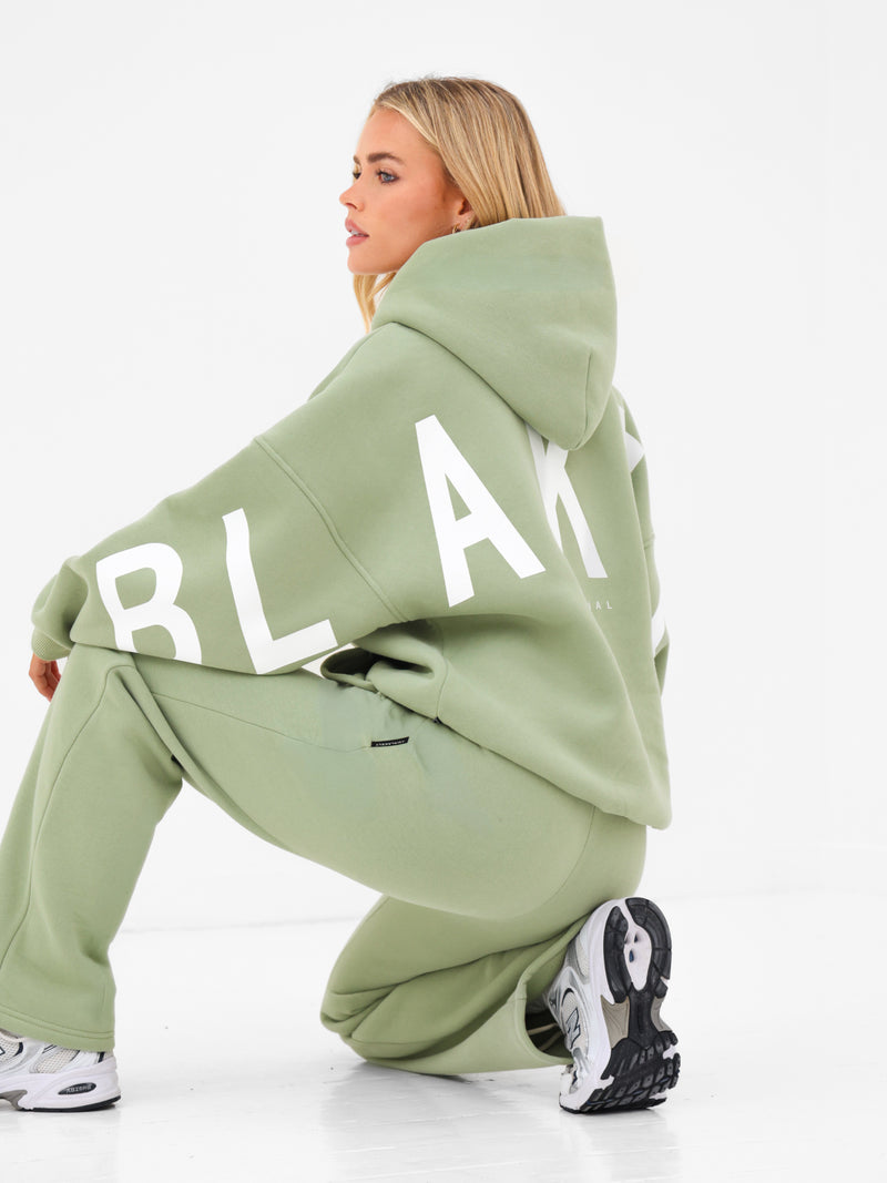 Isabel Oversized Hoodie - Matcha Green