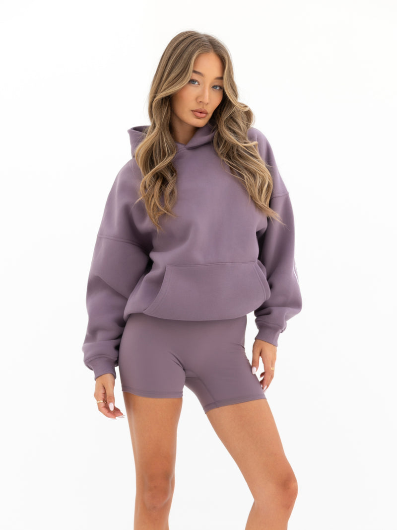 Outline Isabel Oversized Hoodie - Grape