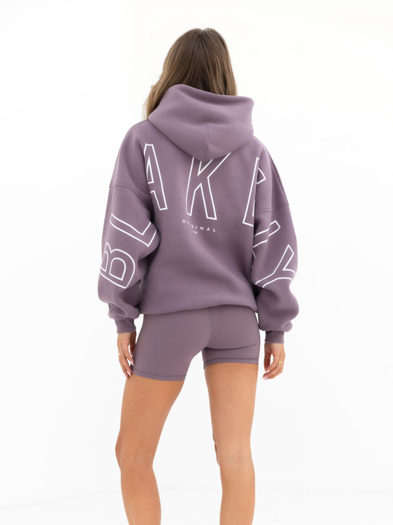 Outline Isabel Oversized Hoodie - Grape