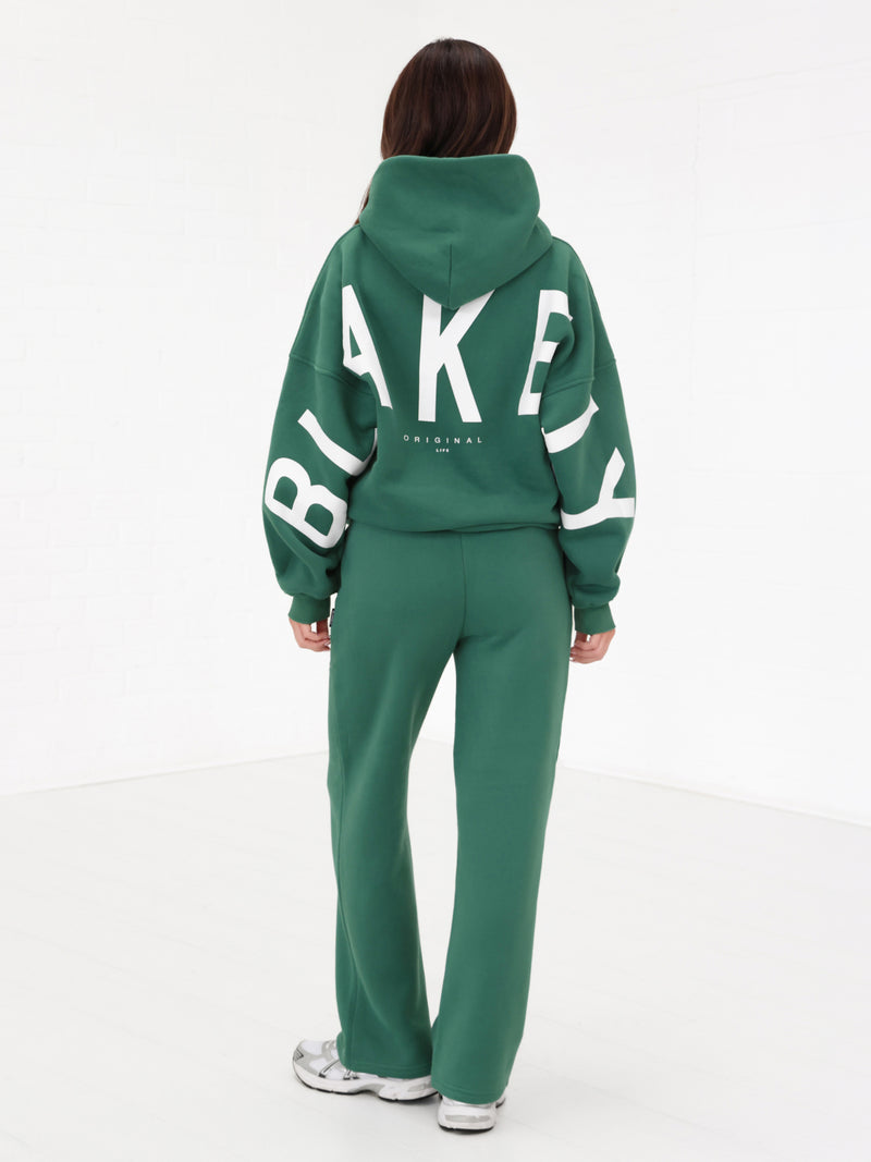 Isabel Oversized Hoodie -  Jade Green