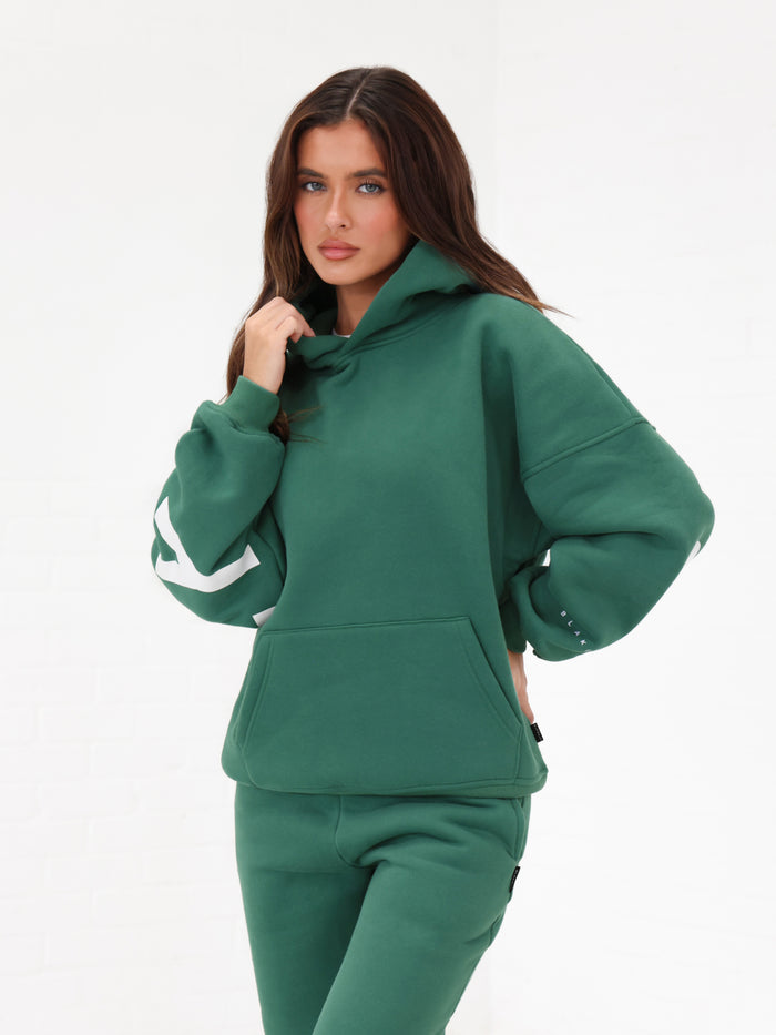 Isabel Oversized Hoodie -  Jade Green