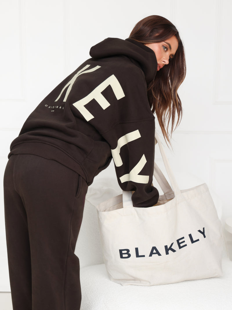 Isabel Oversized Hoodie -  Mocha