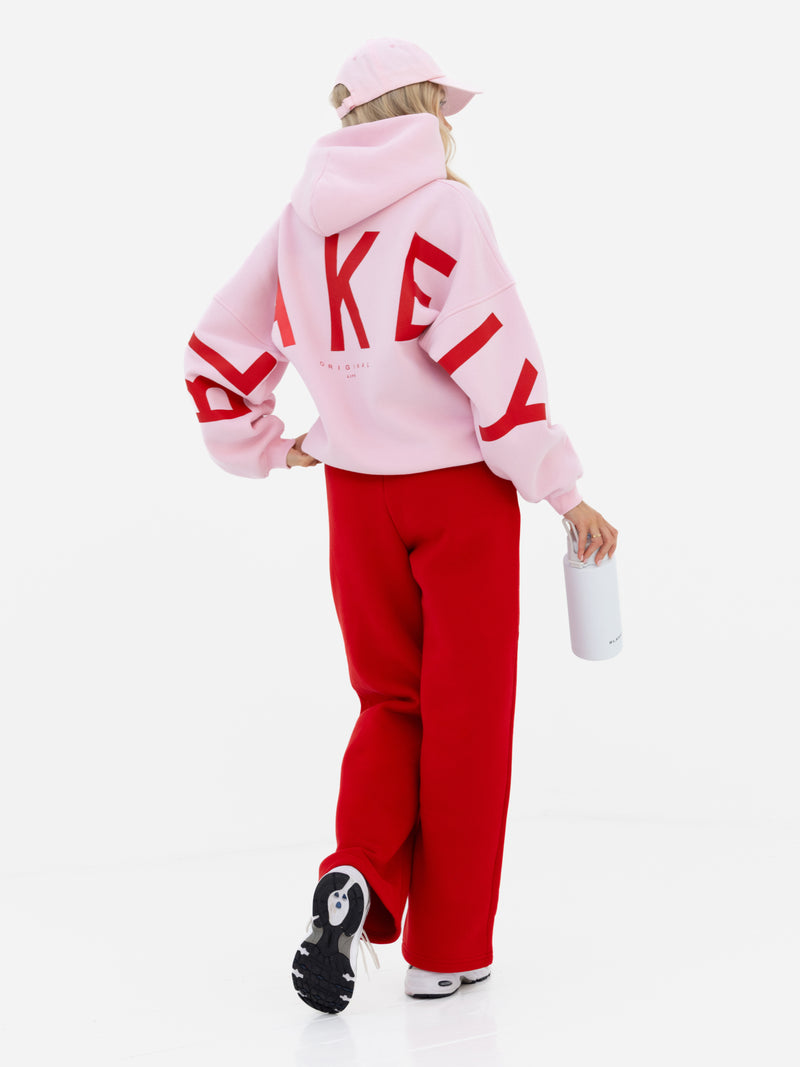 Isabel Oversized Hoodie - Rose Pink