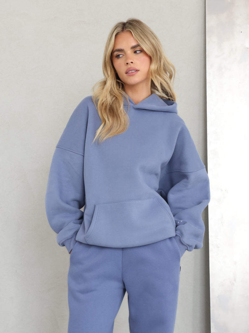 Isabel Oversized Hoodie - Blue