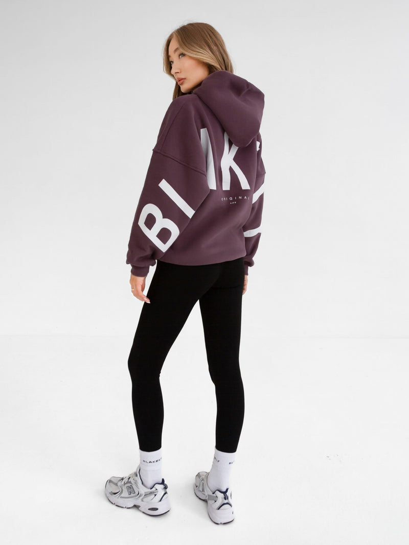 Isabel Oversized Hoodie - Light Plum