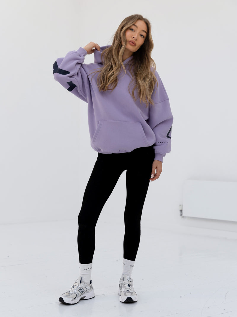 Isabel Oversized Hoodie - Violet