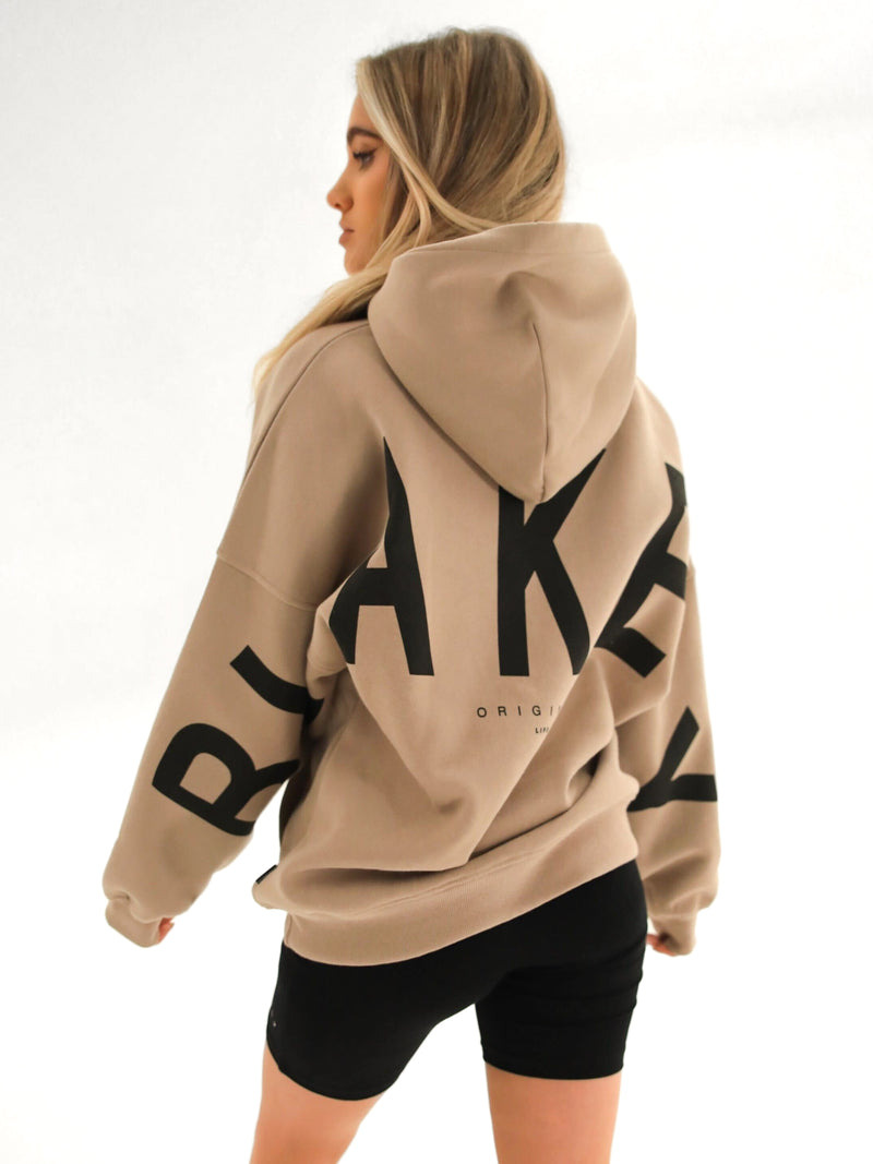 Isabel Oversized Hoodie - Tan