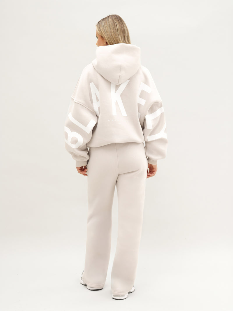 Isabel Oversized Hoodie - Soft Taupe