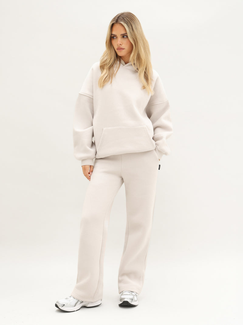 Isabel Oversized Hoodie - Soft Taupe