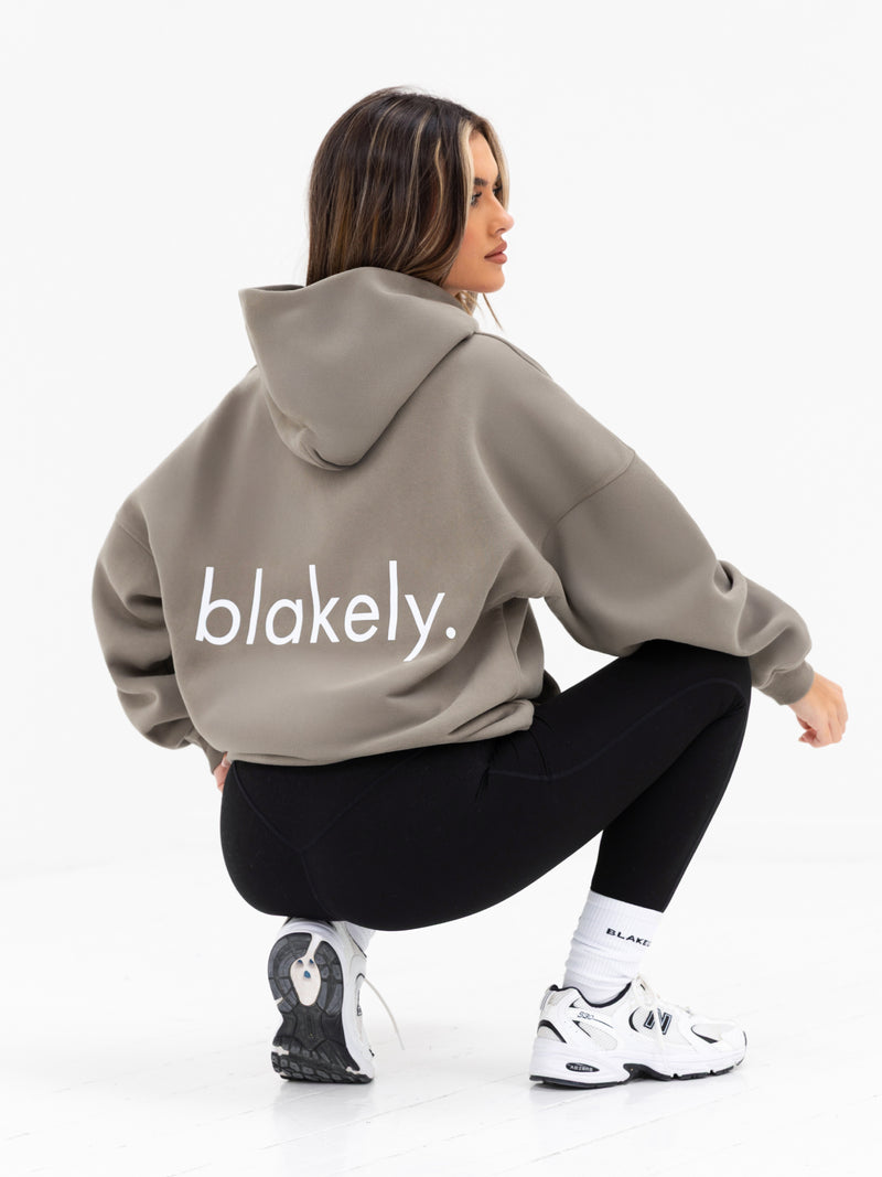 Lexi Oversized Hoodie - Safari Green