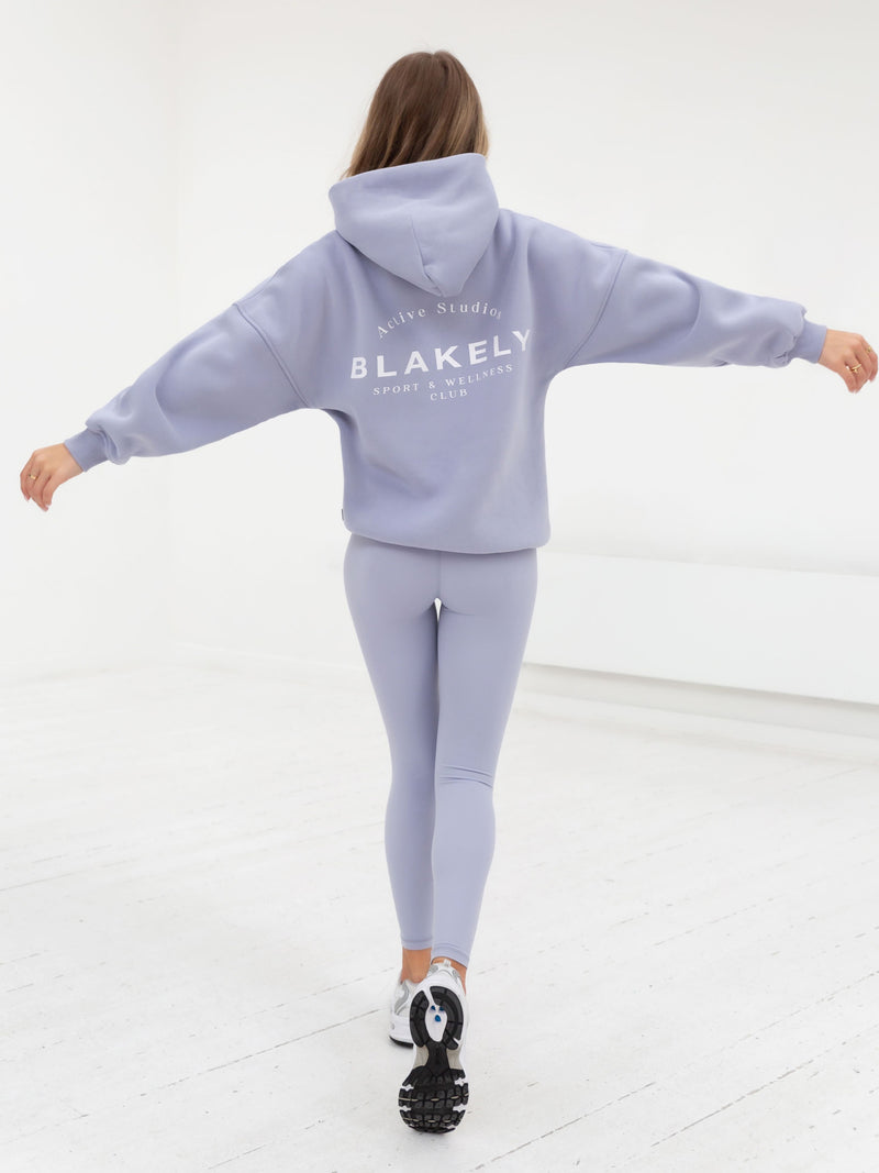 Buy Blakely Light Violet Active Studios Oversized Hoodie Free delivery on orders over 70 Blakely Clothing